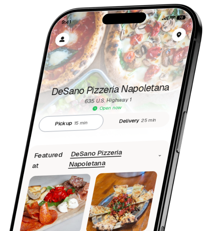 DeSano Pizzeria Napoletana app preview