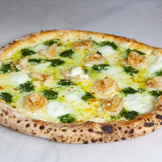 SHRIMP PESTO PIZZA