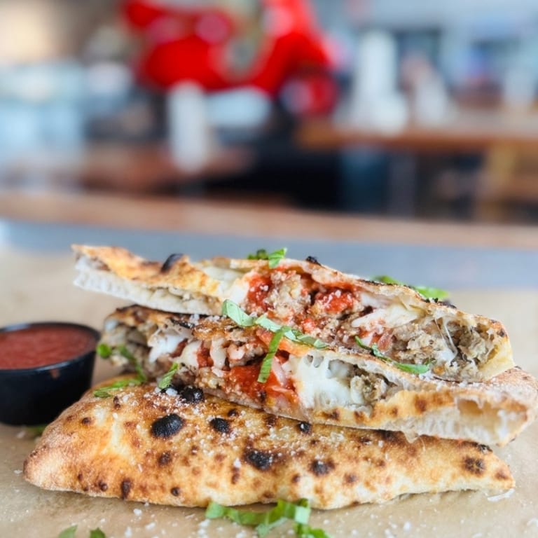 Savor Our Authentic Calzone