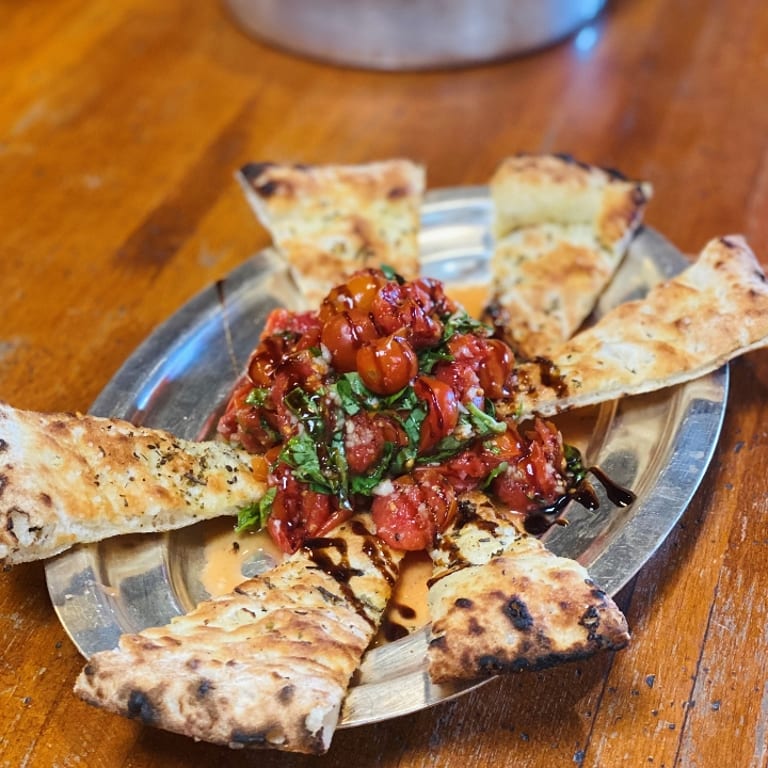 Bruschetta Made Fresh Daily